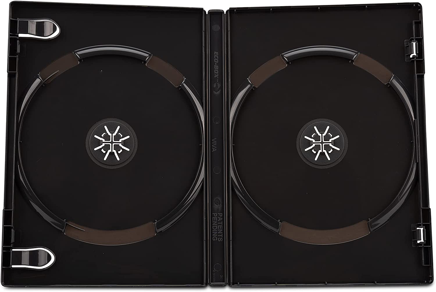 Custodia Doppia DVD/CD Nero MANHATTAN - immagine 2