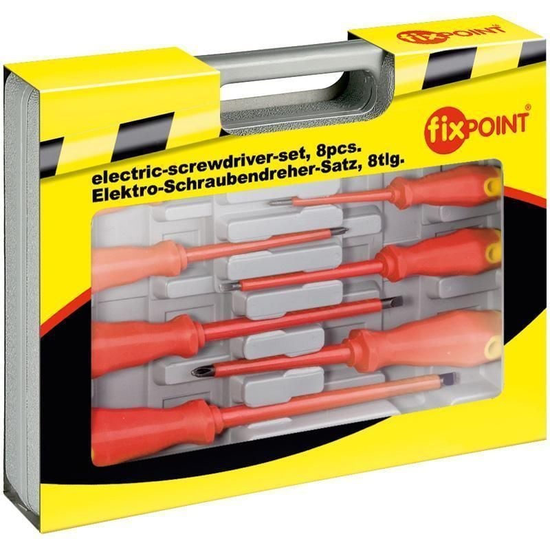 Kit cacciaviti 8 pezzi: tutto quello di cui hai bisogno! FIXPOINT - immagine 2