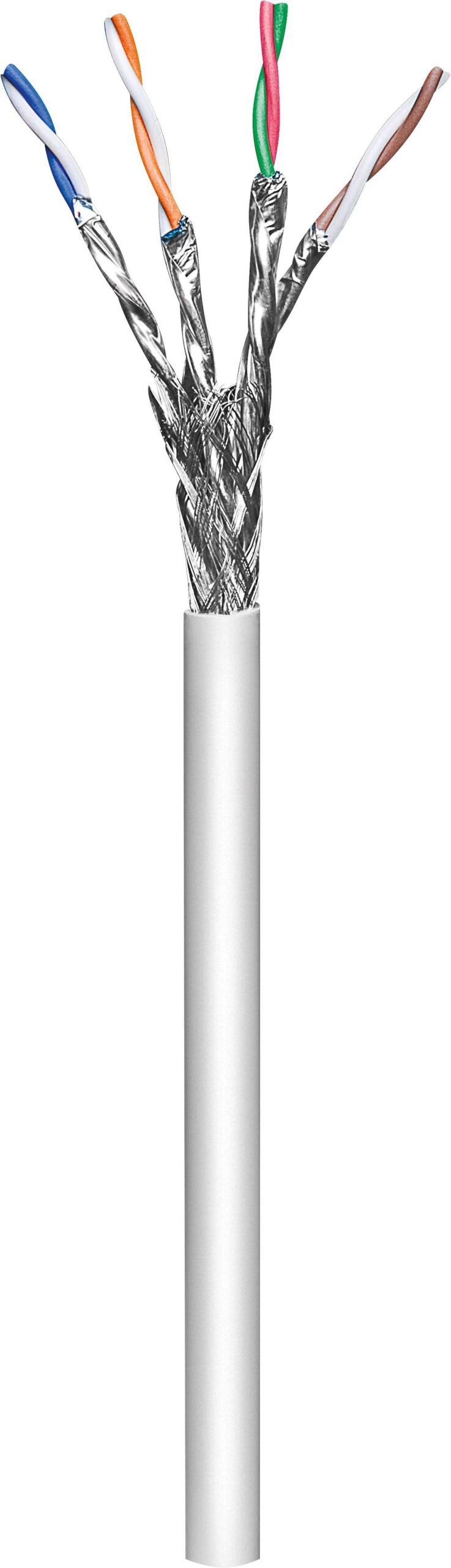 Matassa S/FTP Cavo Cat.7 Rame LSZH 100m Flessibile Bianco OEM - immagine 2