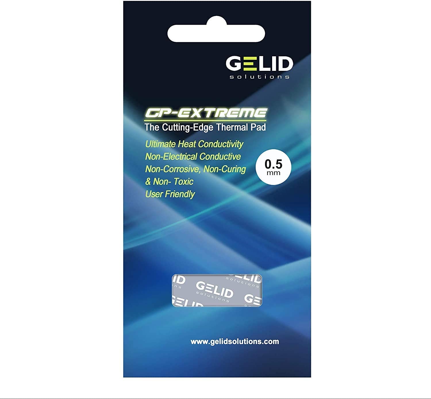 Gomma Termoconduttiva 80x40x0.5 mm, TP-GP01-A GELID SOLUTIONS - immagine 2