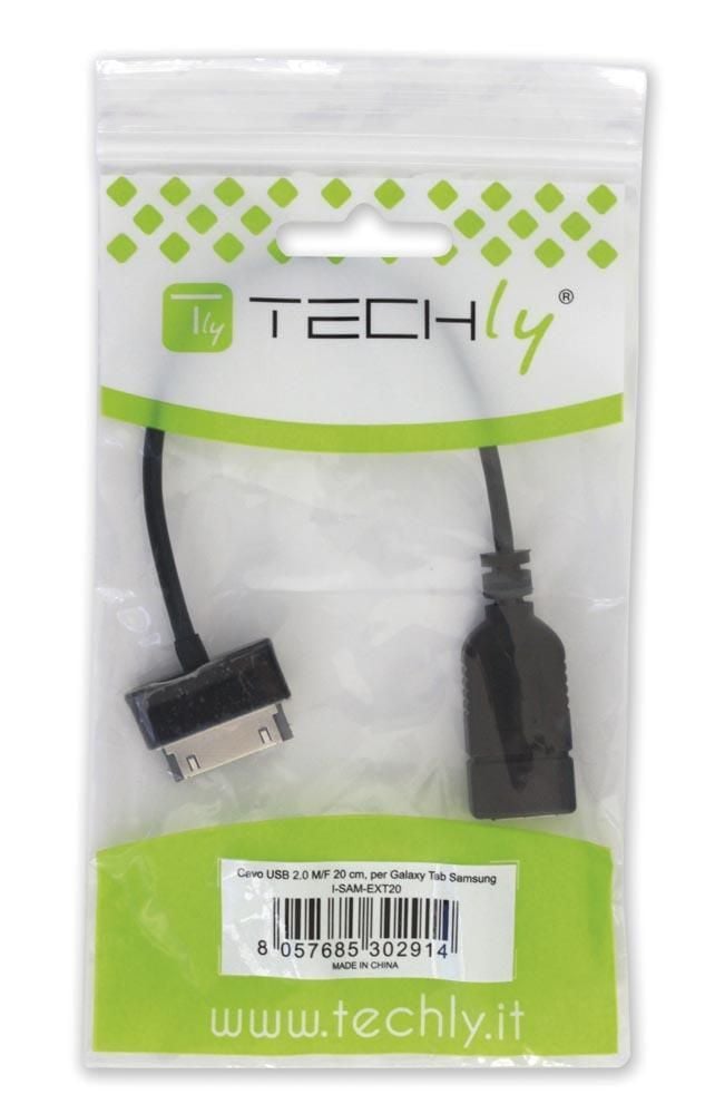 Cavo OTG USB per Samsung Galaxy TAB - Connessione Facile TECHLY - immagine 2