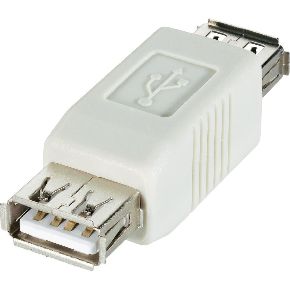 Adattatore USB-A Femmina Bianco MANHATTAN - immagine 2