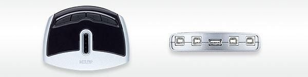 Switch 4 PC 1 periferiche USB 2.0 ATEN - immagine 2