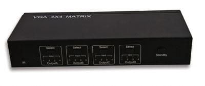Switcher SVGA Full HD 4x4 con Audio TECHLY NP - immagine 2
