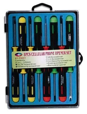 Set di 8 Cacciaviti di Precisione Croce e Torx OEM - immagine 2