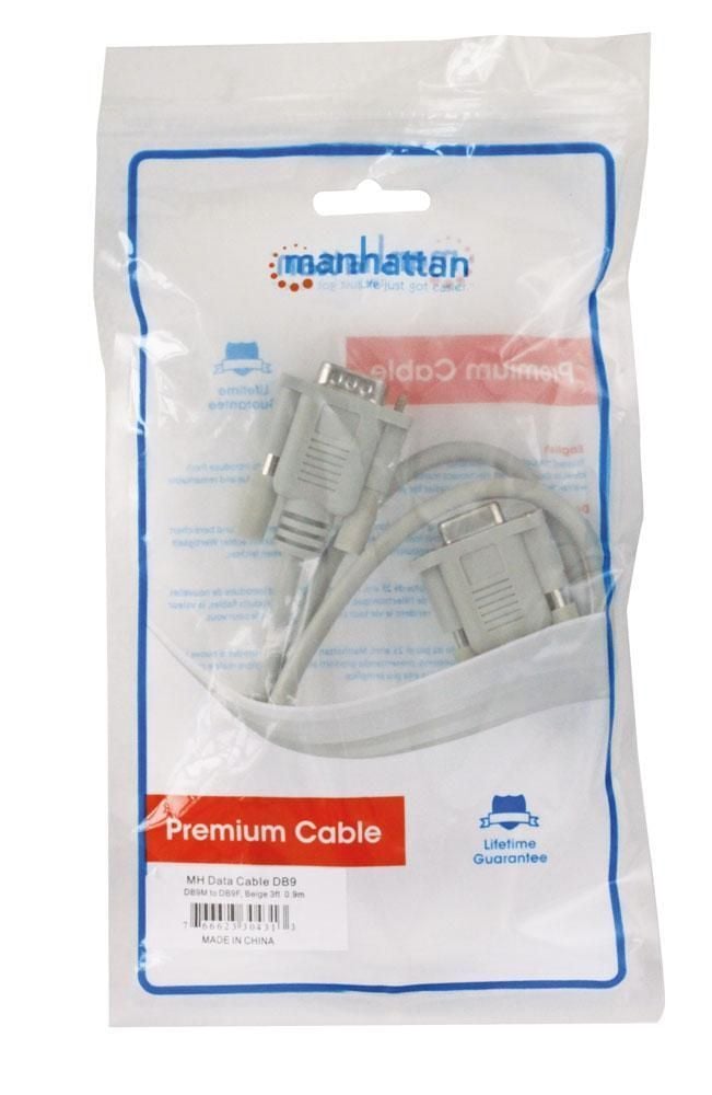 Cavo Prolunga D-SUB 9 Poli M/F - 0.9m MANHATTAN - immagine 2