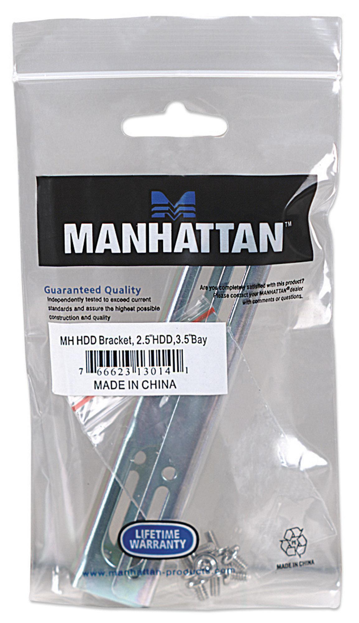Kit Montaggio HD 2,5'' su Slot 3,5'' MANHATTAN - immagine 2