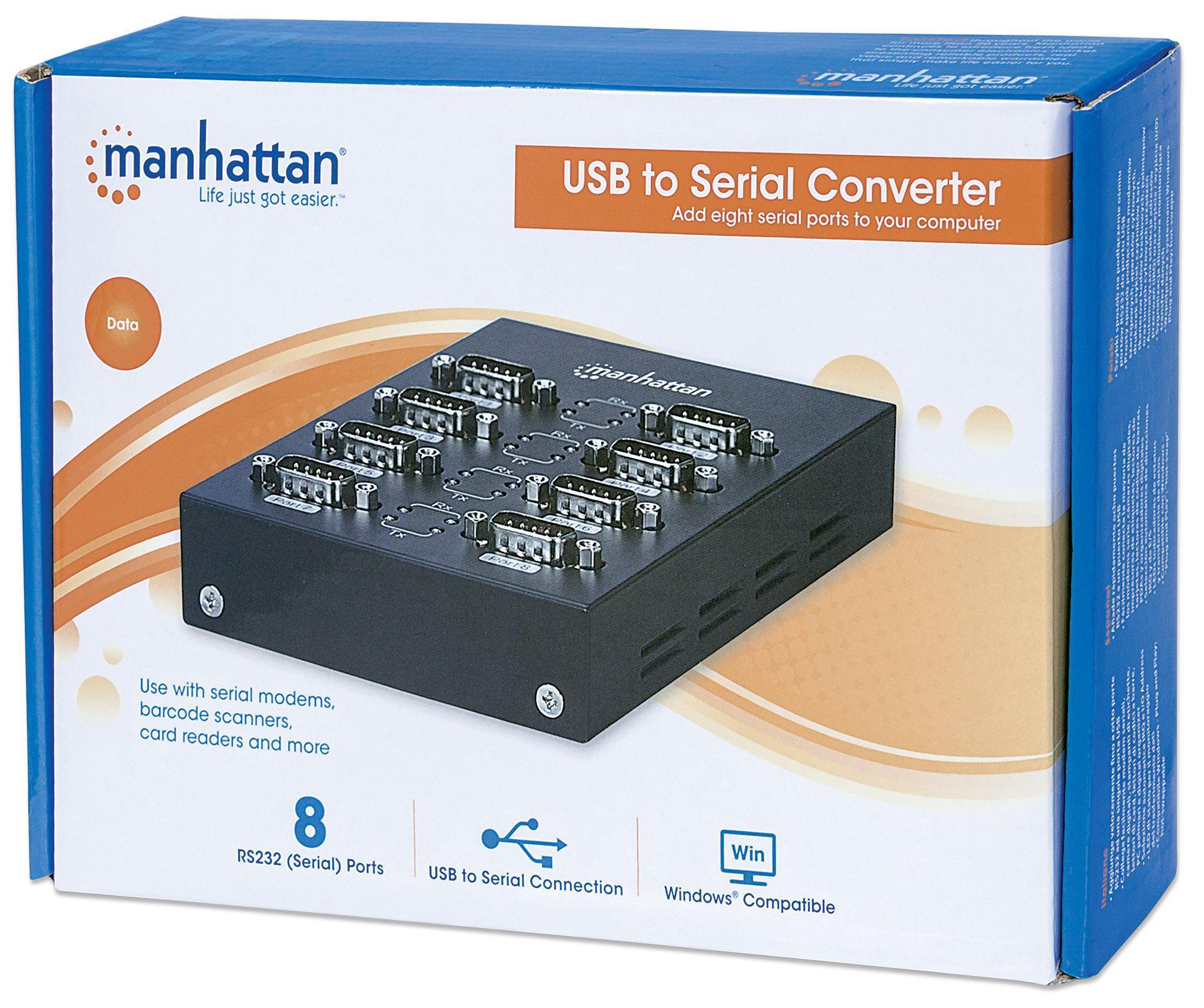 USB to 8 Port Serial Converter MANHATTAN - immagine 2