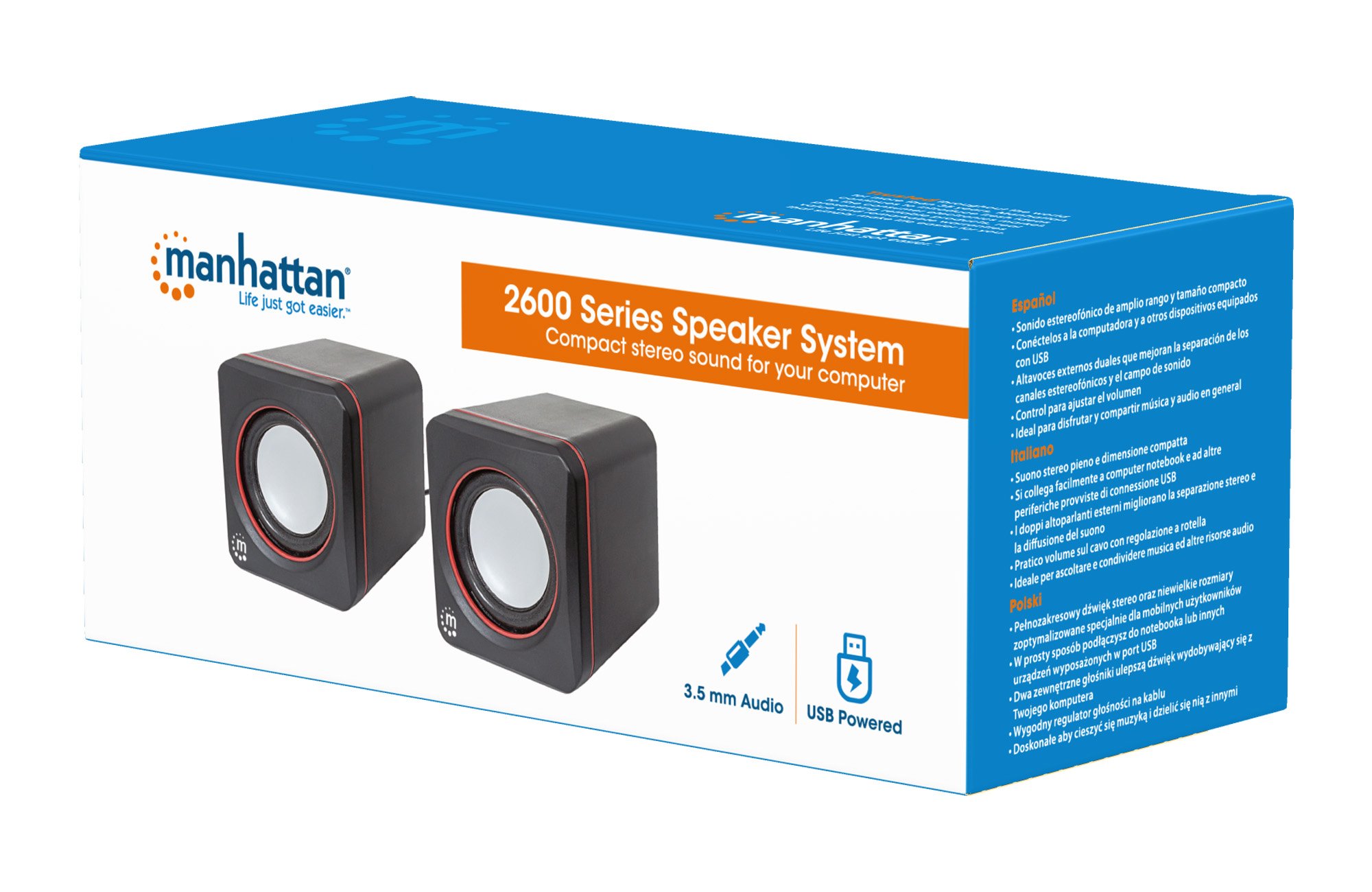 Mini Speaker: il compagno perfetto per il tuo Notebook MANHATTAN - immagine 2