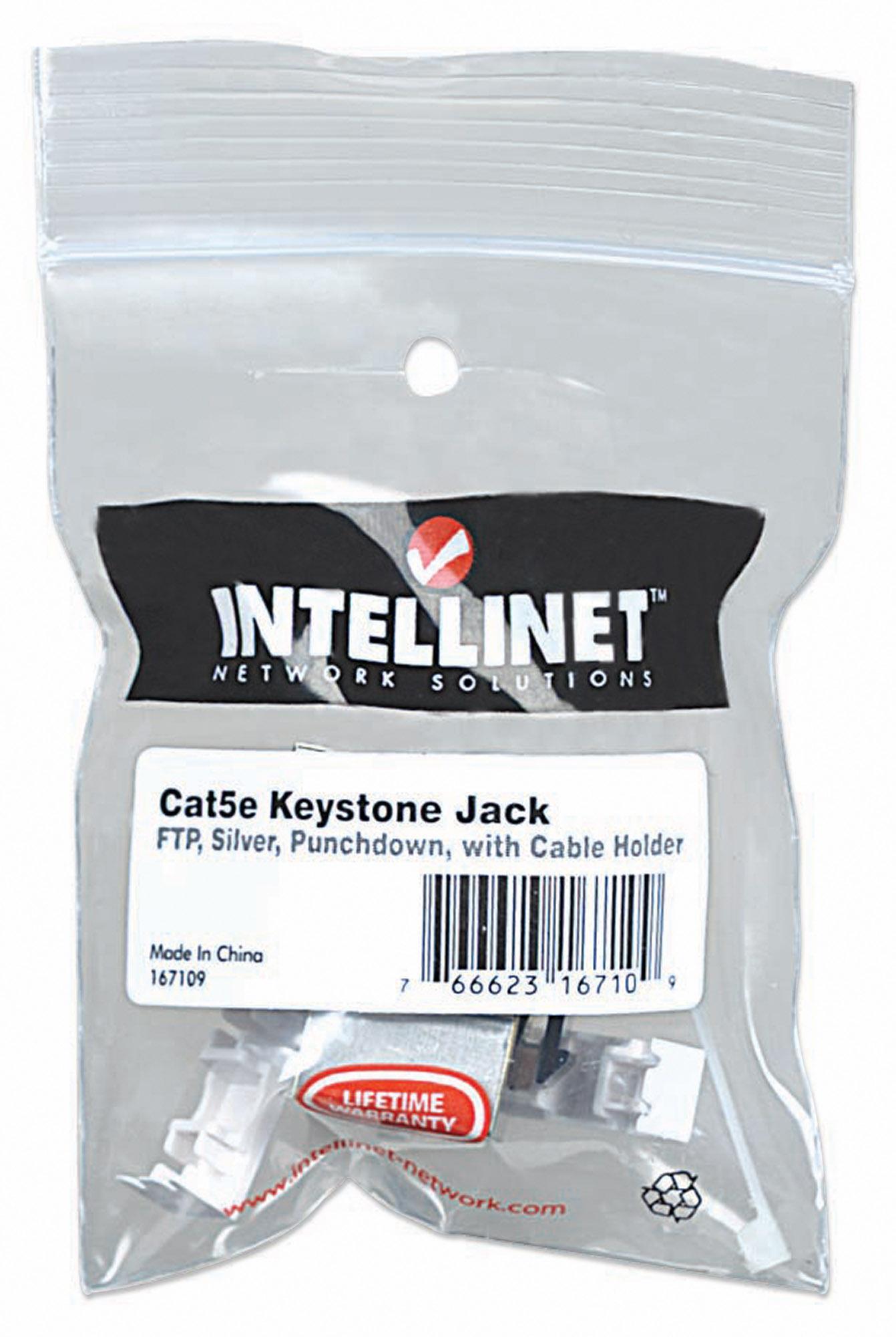 Keystone RJ45 Cat5e FTP Fruttoso INTELLINET - immagine 2