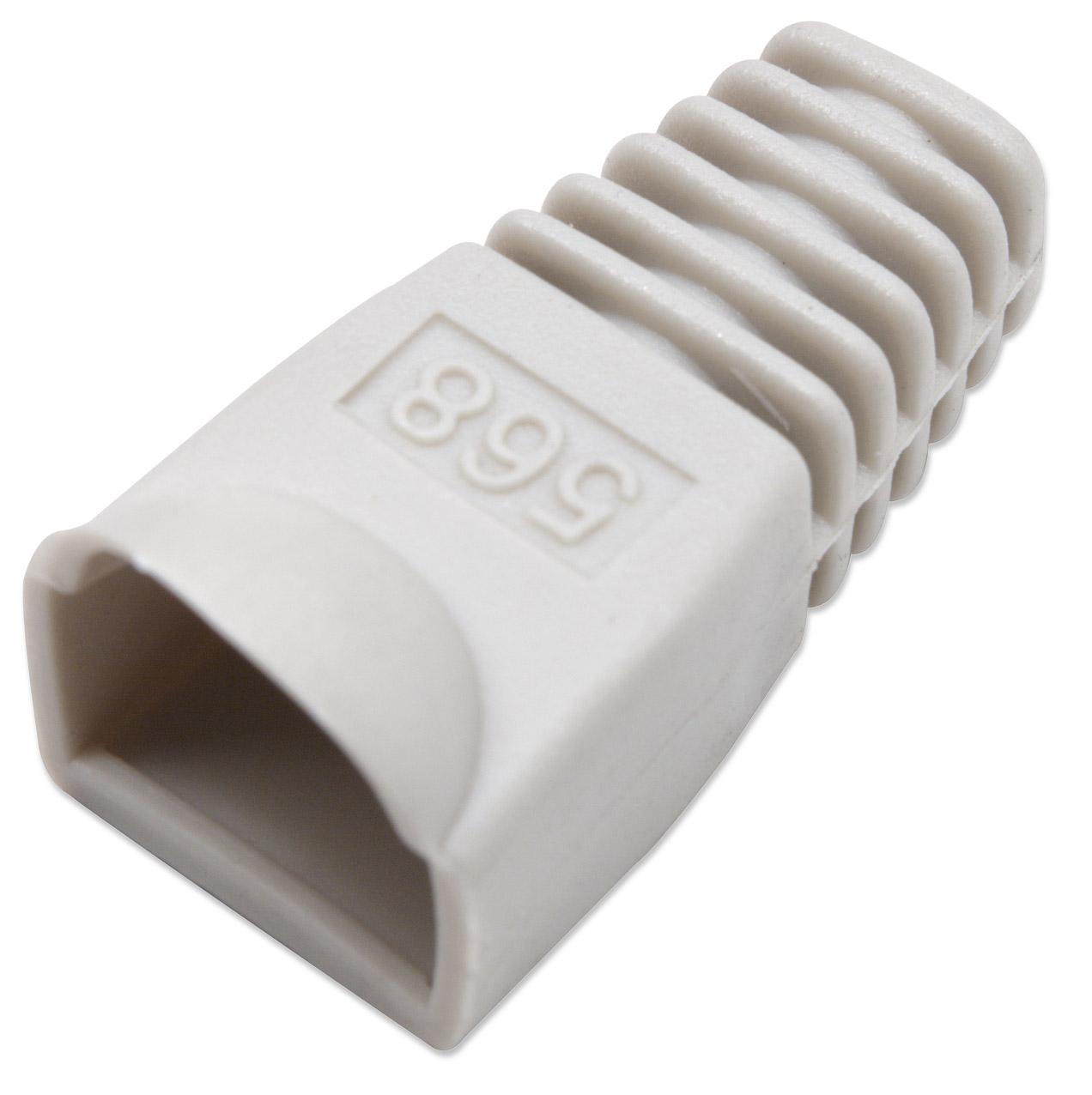 Copriconnettore Plug RJ45 6.2mm Grigio INTELLINET - immagine 2