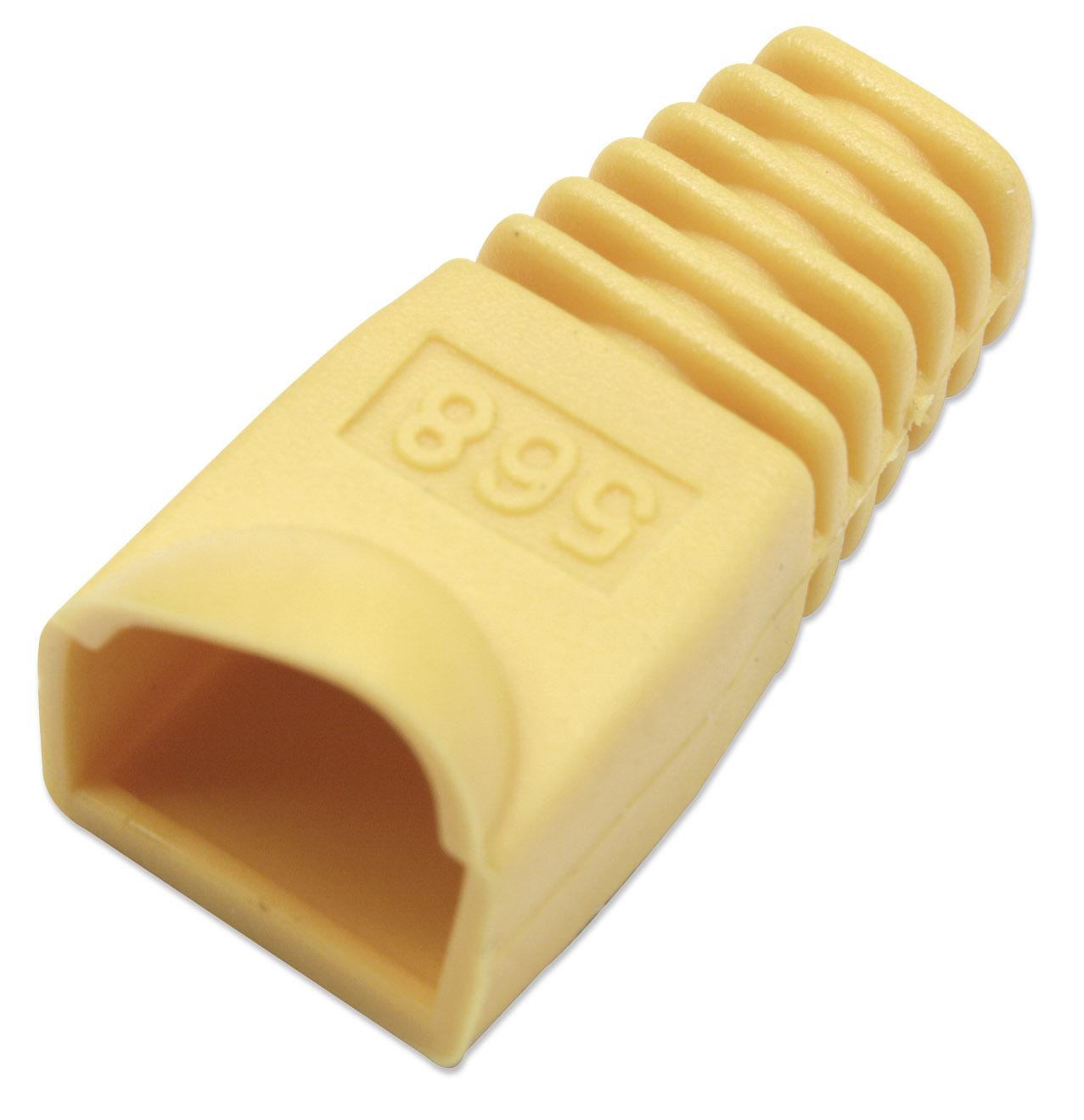 Copriconnettore RJ45 6.2mm Giallo: protezione e stile INTELLINET - immagine 2