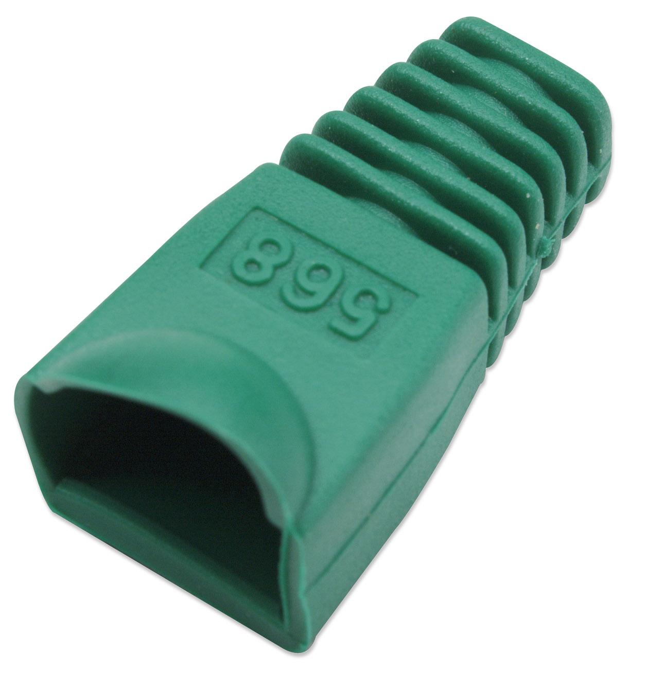 Copriconnettore Plug RJ45 Verde 6.2mm INTELLINET - immagine 2