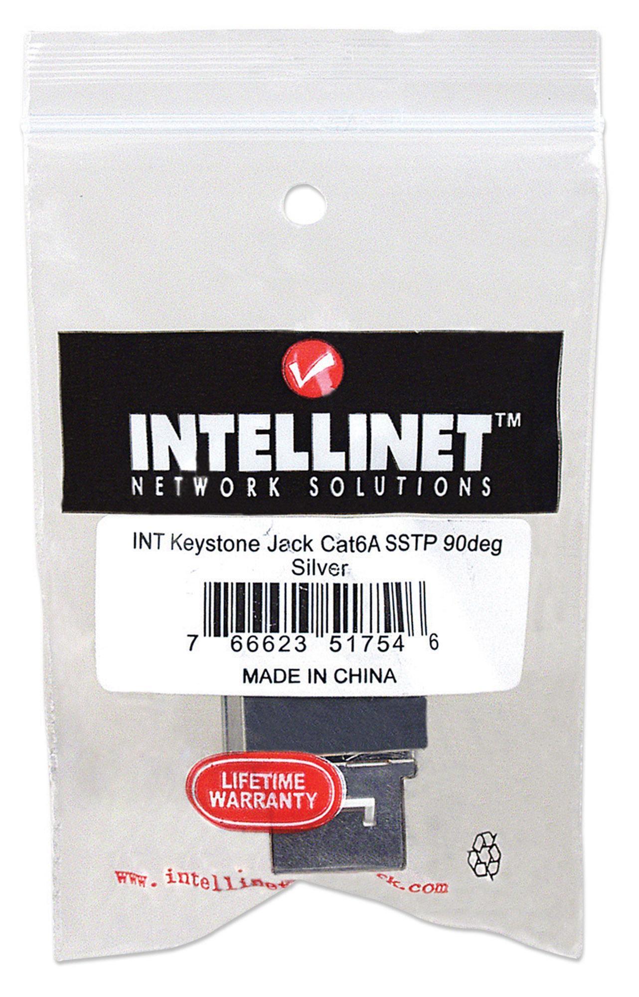 Keystone Cat6A STP 10Gigabit Frutto: la soluzione perfetta per la tua rete INTELLINET - immagine 2