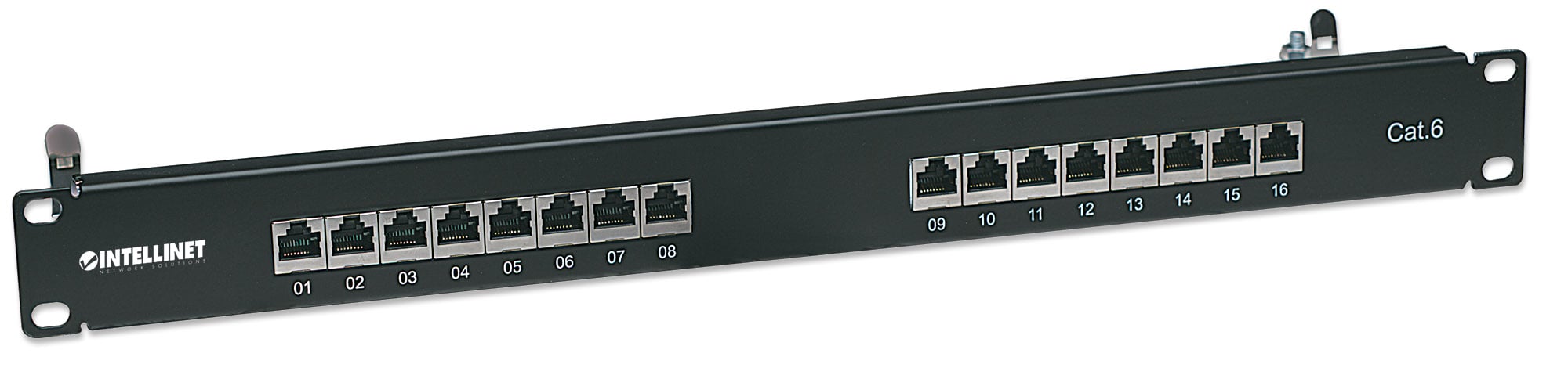 Pannello Patch STP 16 RJ45 Cat. 6 - Connessione Veloce INTELLINET - immagine 2