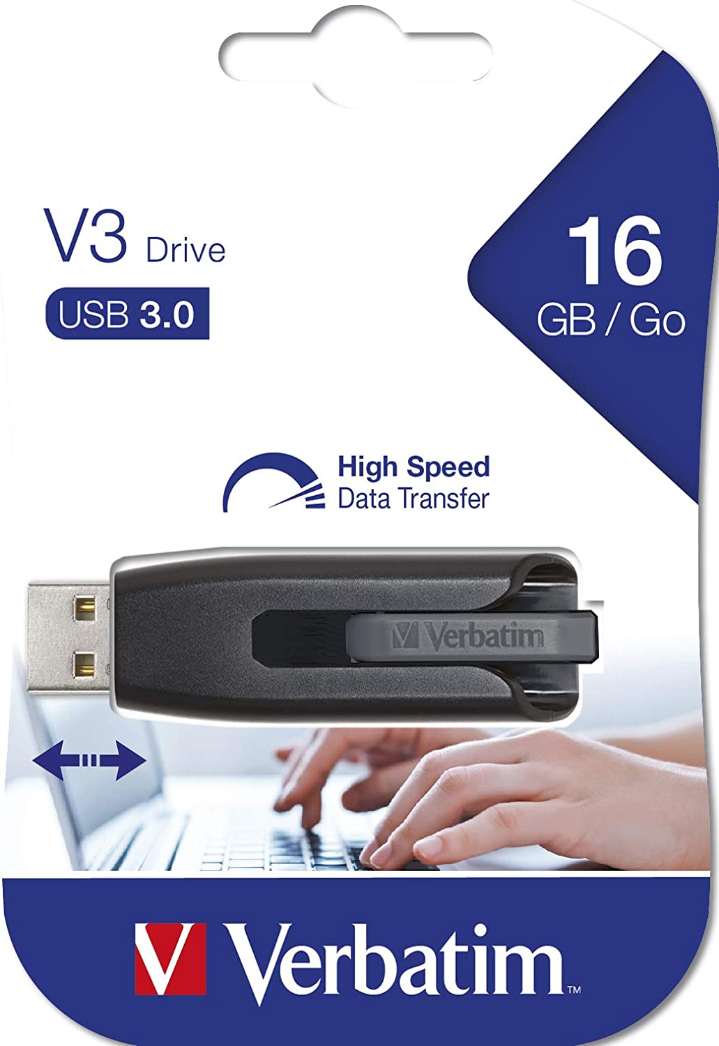 Memoria USB 3.0 Verbatim da 16 GB VERBATIM - immagine 2