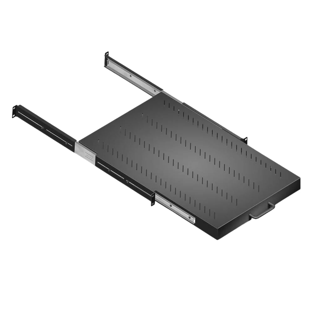 Mensola Estraibile 720mm per Rack 19'' - Nero INTELLINET - immagine 2