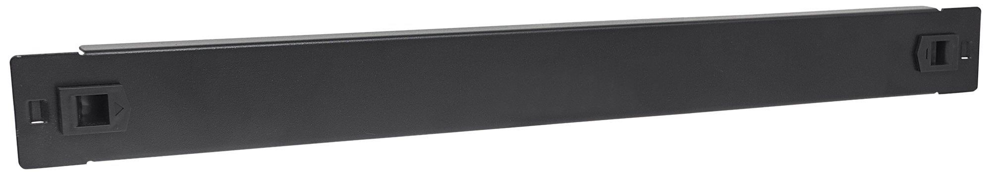 Pannello Cieco Toolless a Clip per Armadi Rack 19'' 1U Nero INTELLINET - immagine 2
