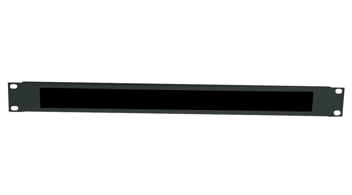 Pannello Passacavi Forato Nero 1U - Pratico e Elegante INTELLINET - immagine 2