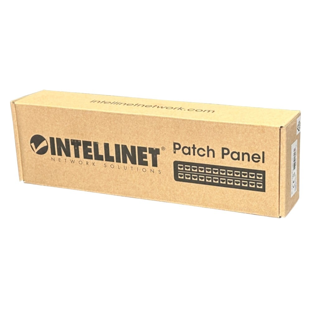Pannello Patch Cat6 da 12 Porte: Pratico e Facile da Installare INTELLINET - immagine 2