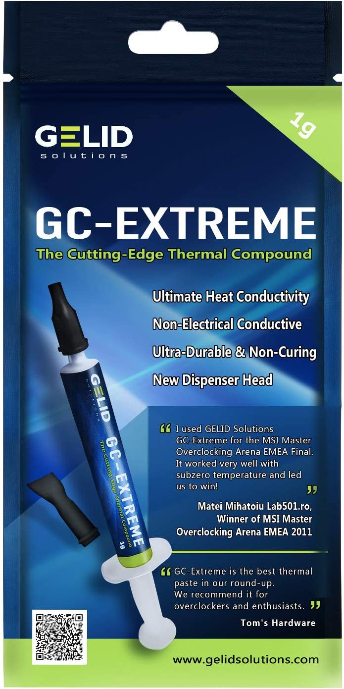 Pasta Termoconduttiva GC-Extreme 1g: massima dissipazione del calore GELID SOLUTIONS - immagine 2