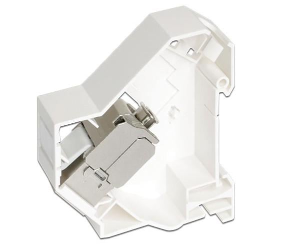 Adattatore su barra DIN per modulo RJ45 Keystone DELOCK - immagine 2