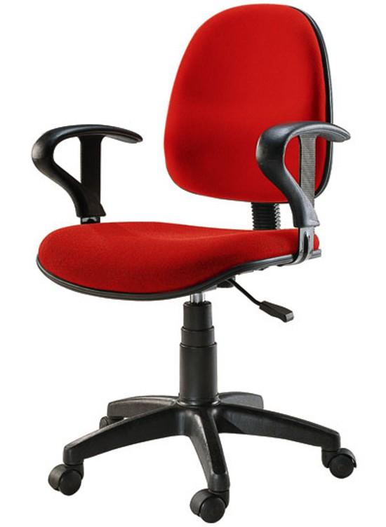 Sedia Ufficio Rossa Easy TECHLY - immagine 2