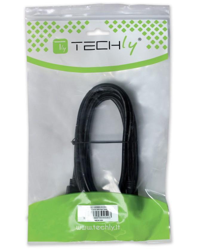 Cavo USB 2.0 Angolato 1m: connessione veloce e comoda TECHLY - immagine 2