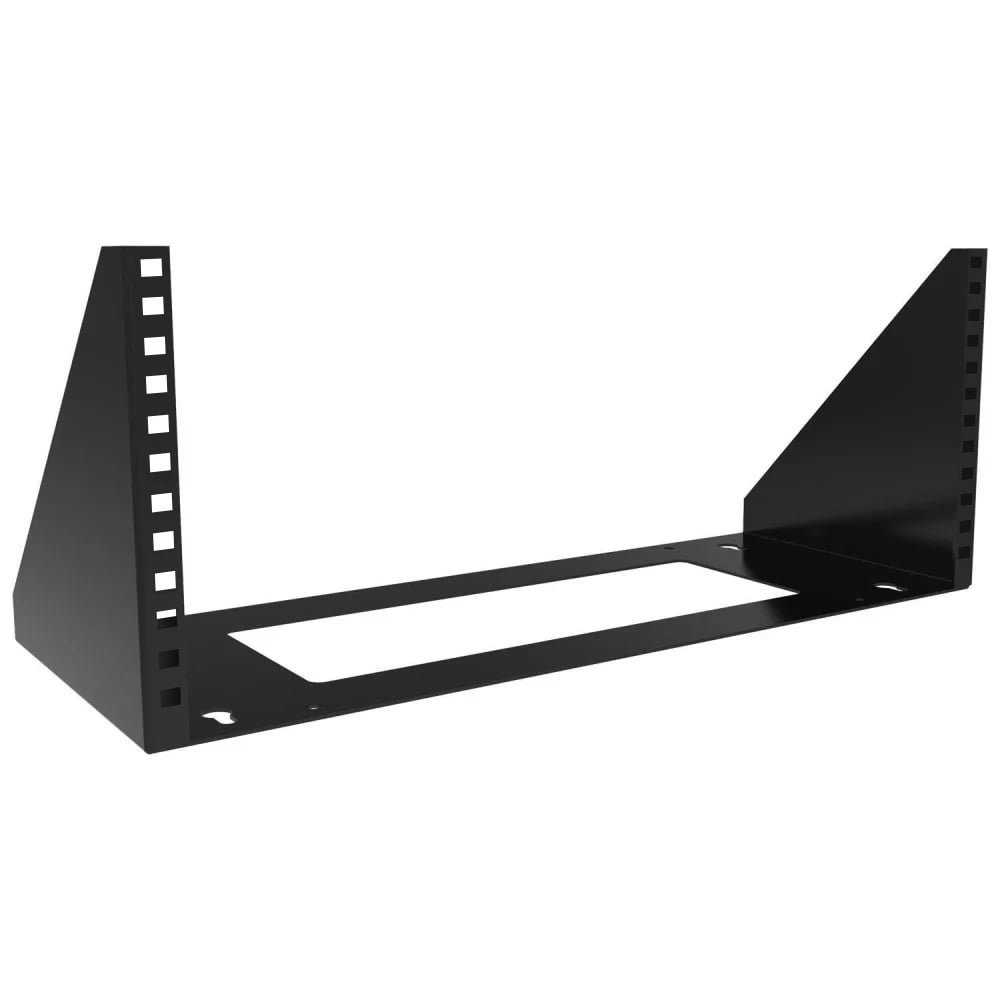 Staffa di Montaggio da Muro Verticale 19'' Easyline 4U Nero TECHLY PROFESSIONAL - immagine 2