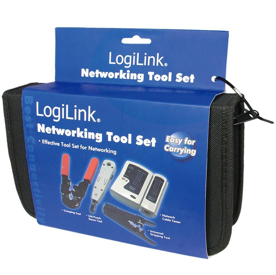 Kit Valigetta Attrezzi per Reti LOGILINK - immagine 2