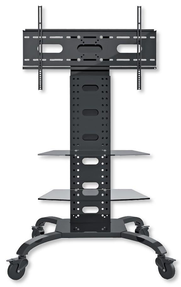 Supporto a Pavimento con 2 Mensole Trolley TV LCD/LED/Plasma 32-70'' TECHLY - immagine 2
