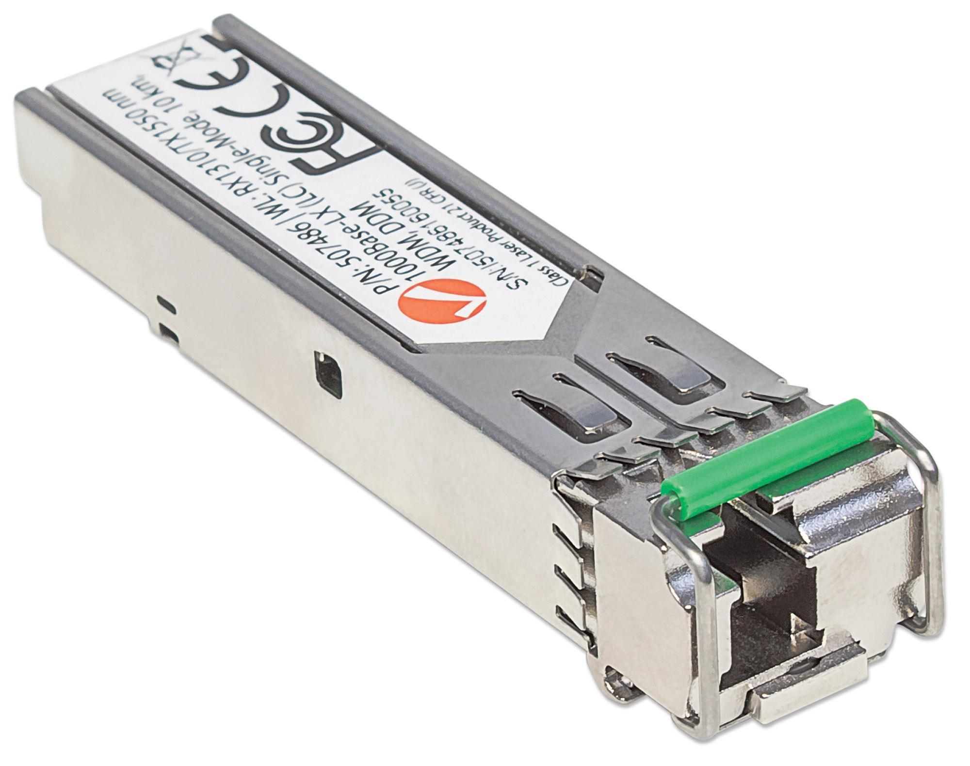 Transceiver Gigabit Fibra Ottica WDM (RX1310/TX1550) Bidirezionale SFP INTELLINET - immagine 2