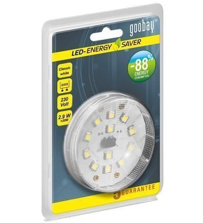 Lampada LED SMD GX53 3,2W: Luce Bianca Fredda GOOBAY - immagine 2