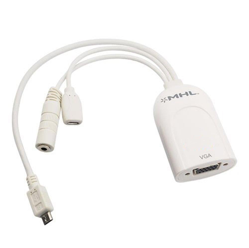 Adattatore MHL a VGA con audio: connessione perfetta per dispositivi mobili MANHATTAN - immagine 2
