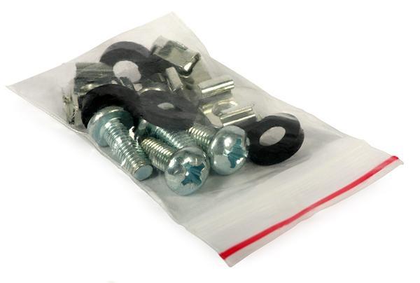 Kit Montaggio Rack: 4 Viti, 4 Dadi, 4 Rondelle INTELLINET - immagine 2