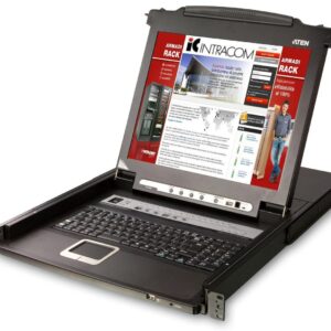 Console USB-PS2 VGA con LCD 19'' e porta USB (Dual Rail), CL5800N ATEN