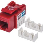 Keystone RJ45 Cat.6 UTP Rosso - Frutto della connettività INTELLINET