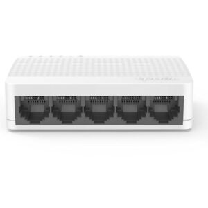 Switch Ethernet Desktop Compatto 5 Porte 10/100 Mbps Bianco TENDA
