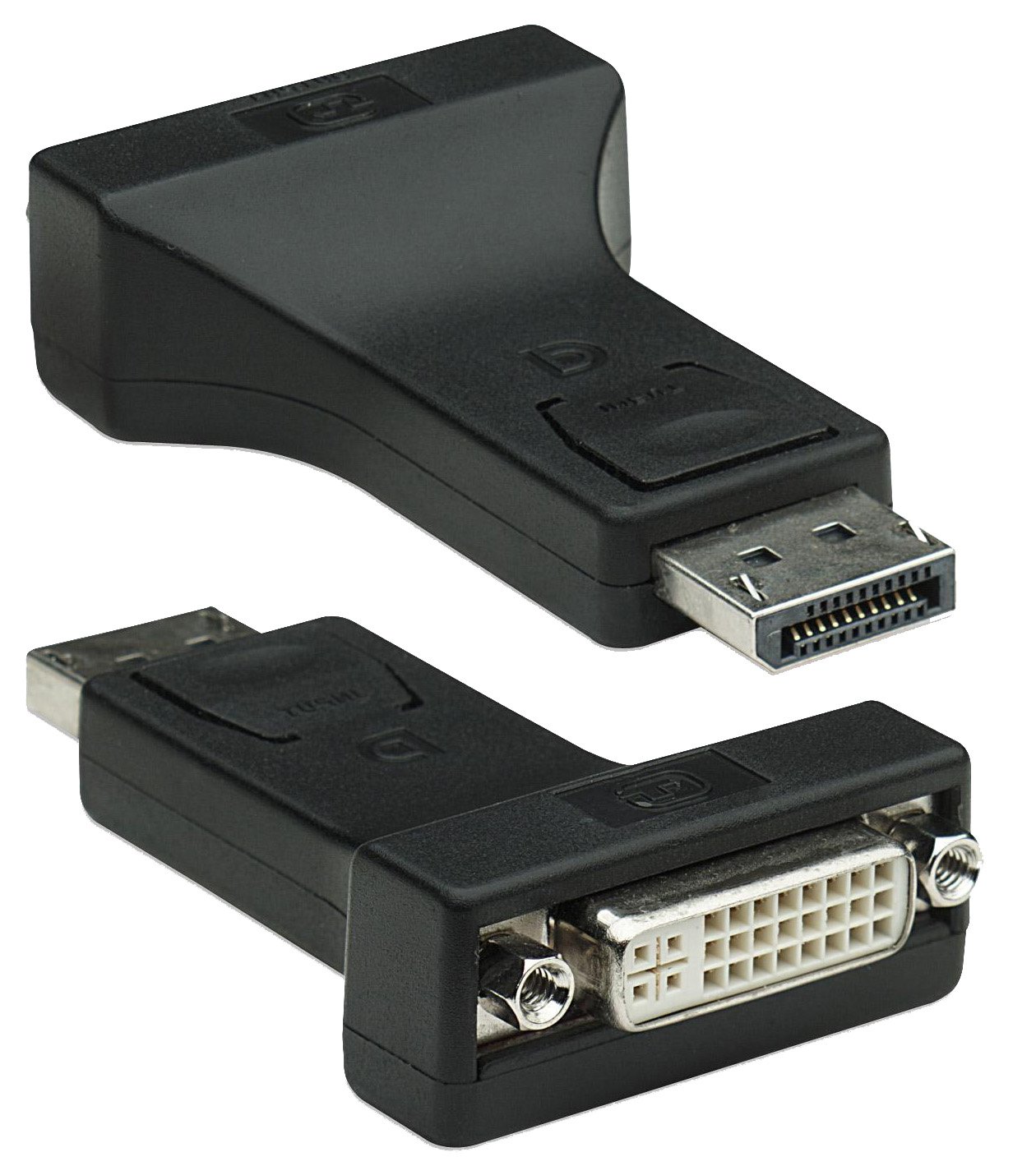 Adattatore DisplayPort DP Maschio a DVI-I 24+5 Femmina TECHLY