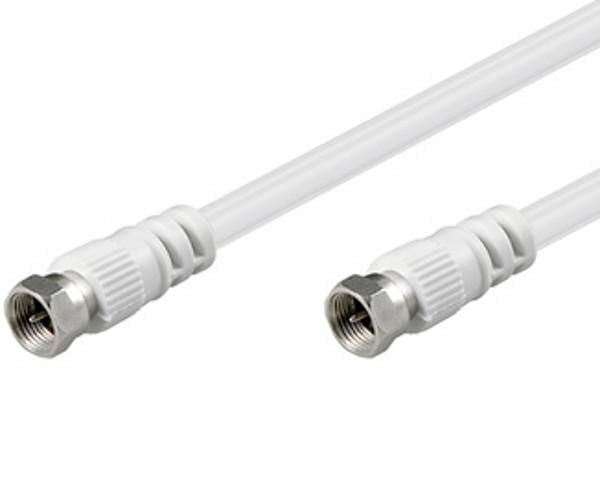 Cavo Antenna Satellite 20 mt Bianco OEM