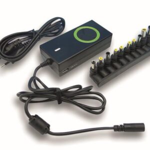 Alimentatore Universale AC per Notebook e LCD 70W con porta USB TECHLY