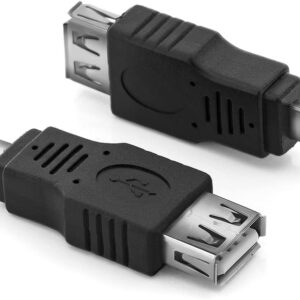 Adattatore USB Femmina a Mini B Maschio MANHATTAN
