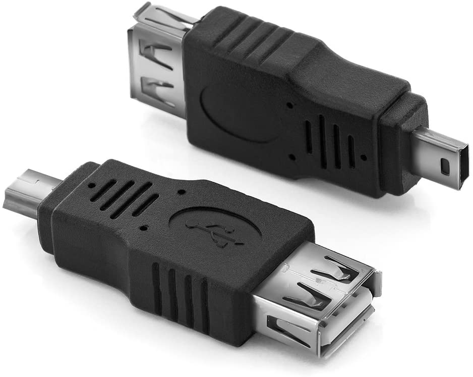 Adattatore USB Femmina a Mini B Maschio MANHATTAN