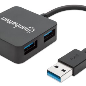Hub USB 3.2 SuperSpeed con 4 Porte A MANHATTAN