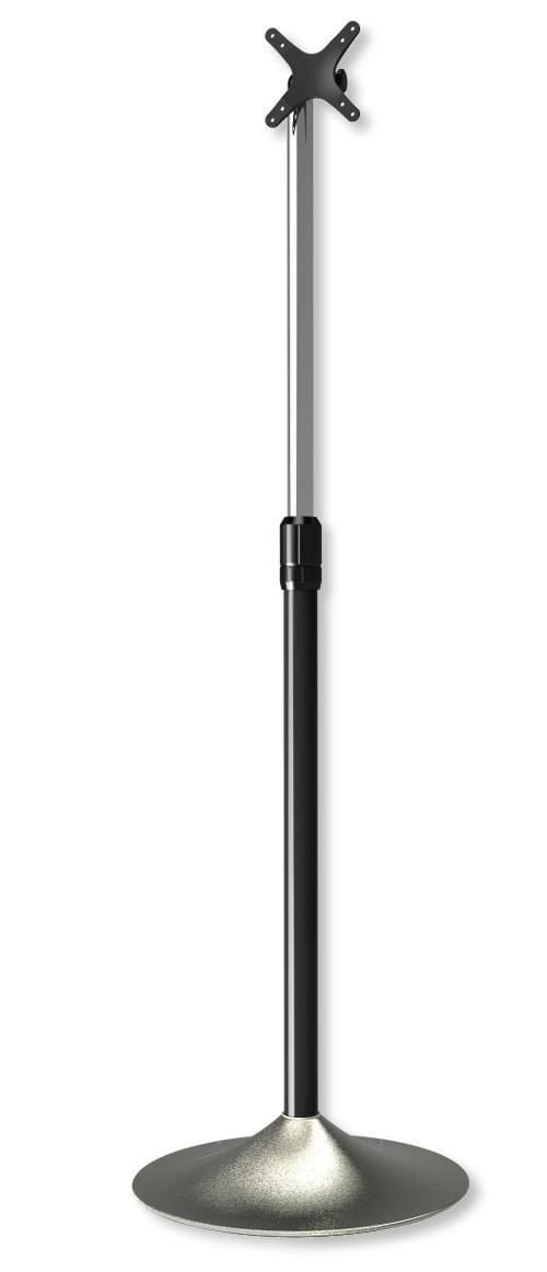 Supporto a Pavimento Colonna a Base Circolare per TV LCD/LED 13-27'' TECHLY