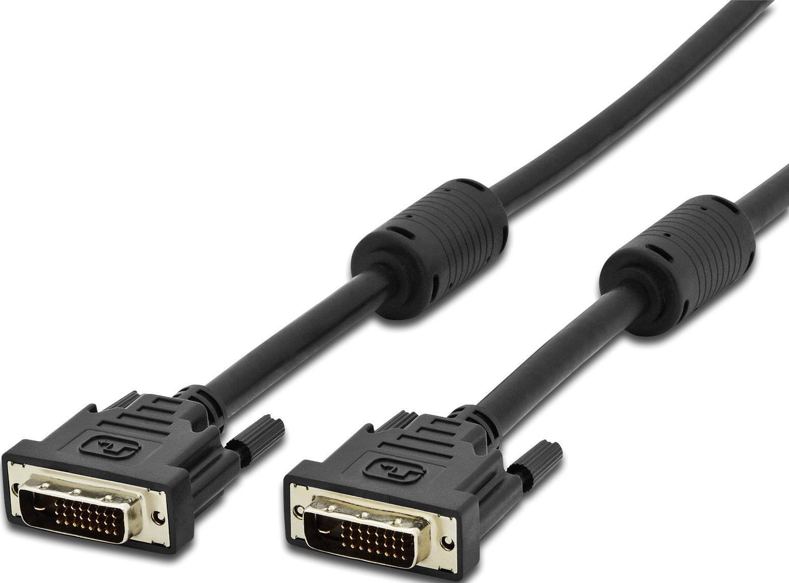 Cavo DVI-D Dual Link 10m con Ferrite TECHLY