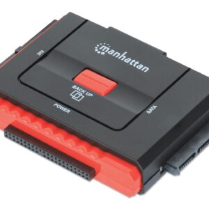Adattatore USB 2.0: trasforma SATA/IDE MANHATTAN