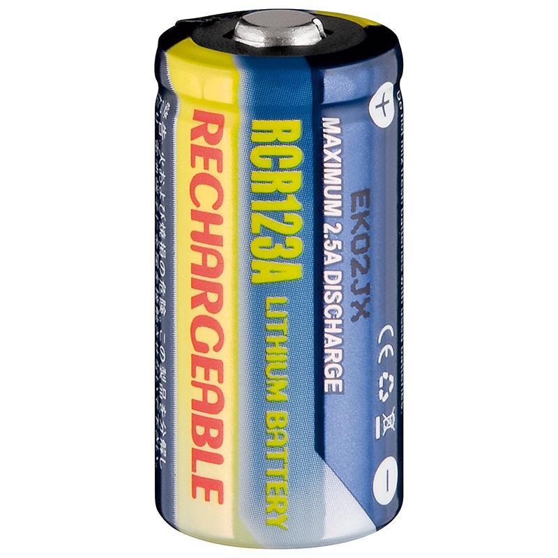 Batteria Ricaricabile al Litio CR123A da 500 mAh GOOBAY