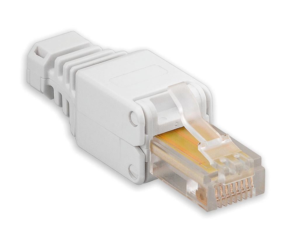 Plug Cat. 5/6 RJ45 Toolless con Copriconnettore INTELLINET