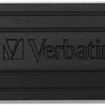 Memoria USB 2.0 PinStripe da 64Gb Colore Nero VERBATIM